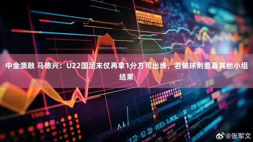 中金澳融 马德兴：U22国足末仗再拿1分方可出线，若输球则要看其他小组结果